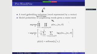 Word2vec and GloVe