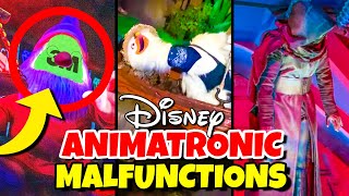 Top 10 Disney Fails & Animatronic Malfunctions Pt 12