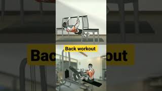 Back workout at home ️ #fitness #back workout #shortsfeed #exercise #workout