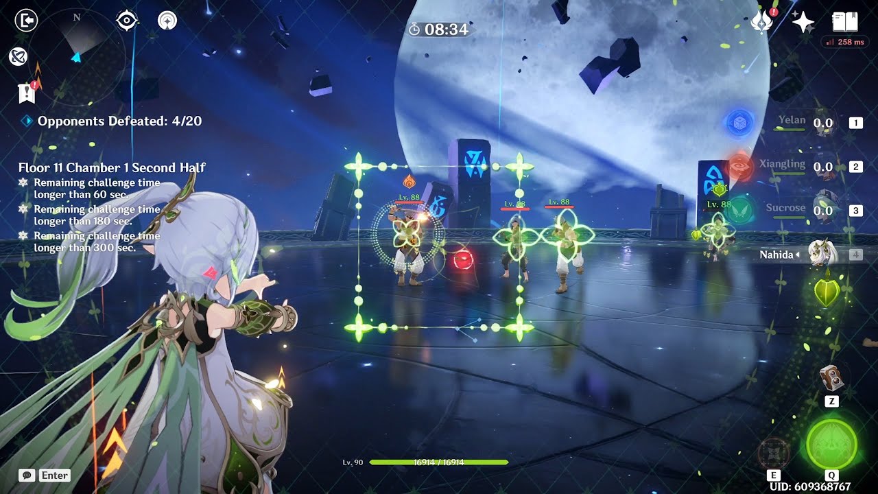 v3.2 Abyss Floor 11 F2P - Dendro Cube - Genshin Impact - YouTube