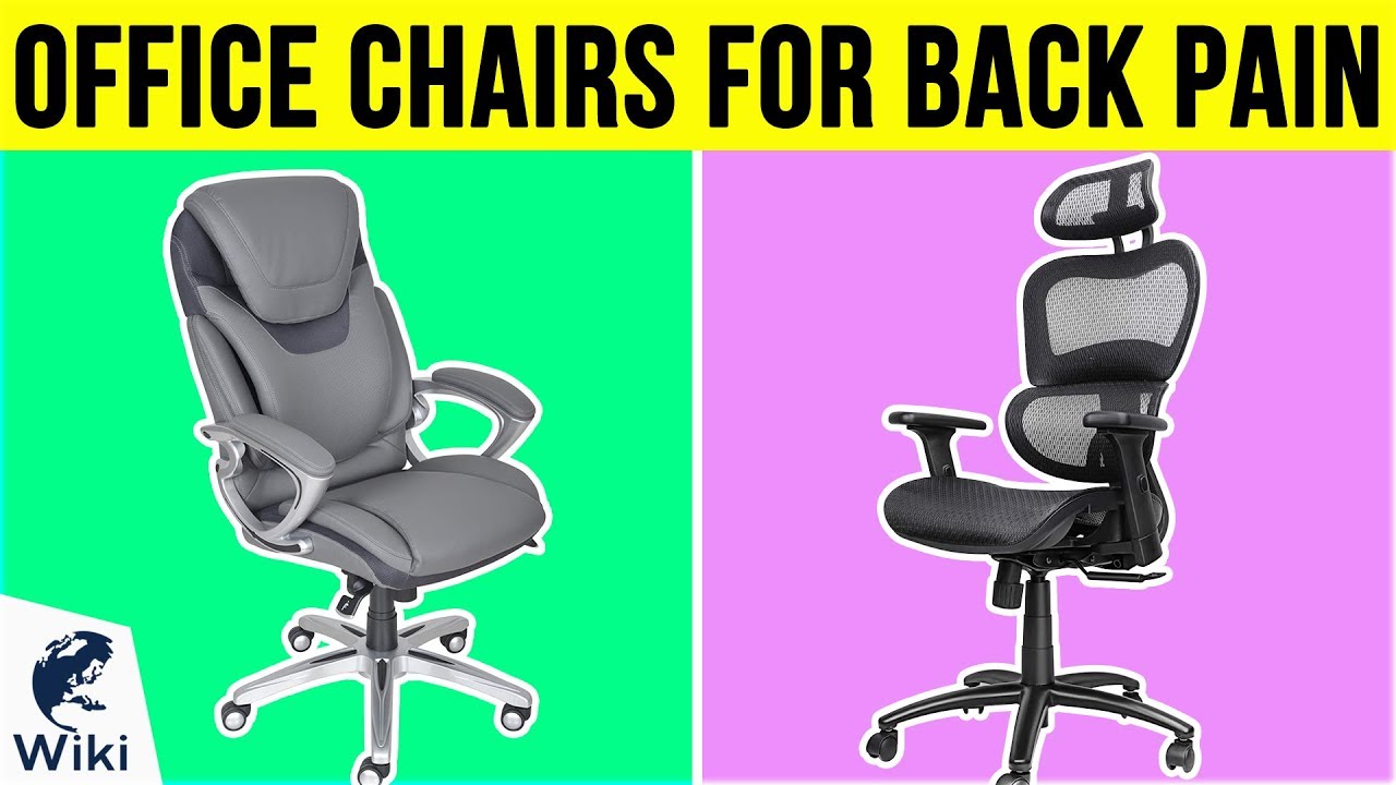 10 Best Office Chairs For Back Pain 2019 Youtube