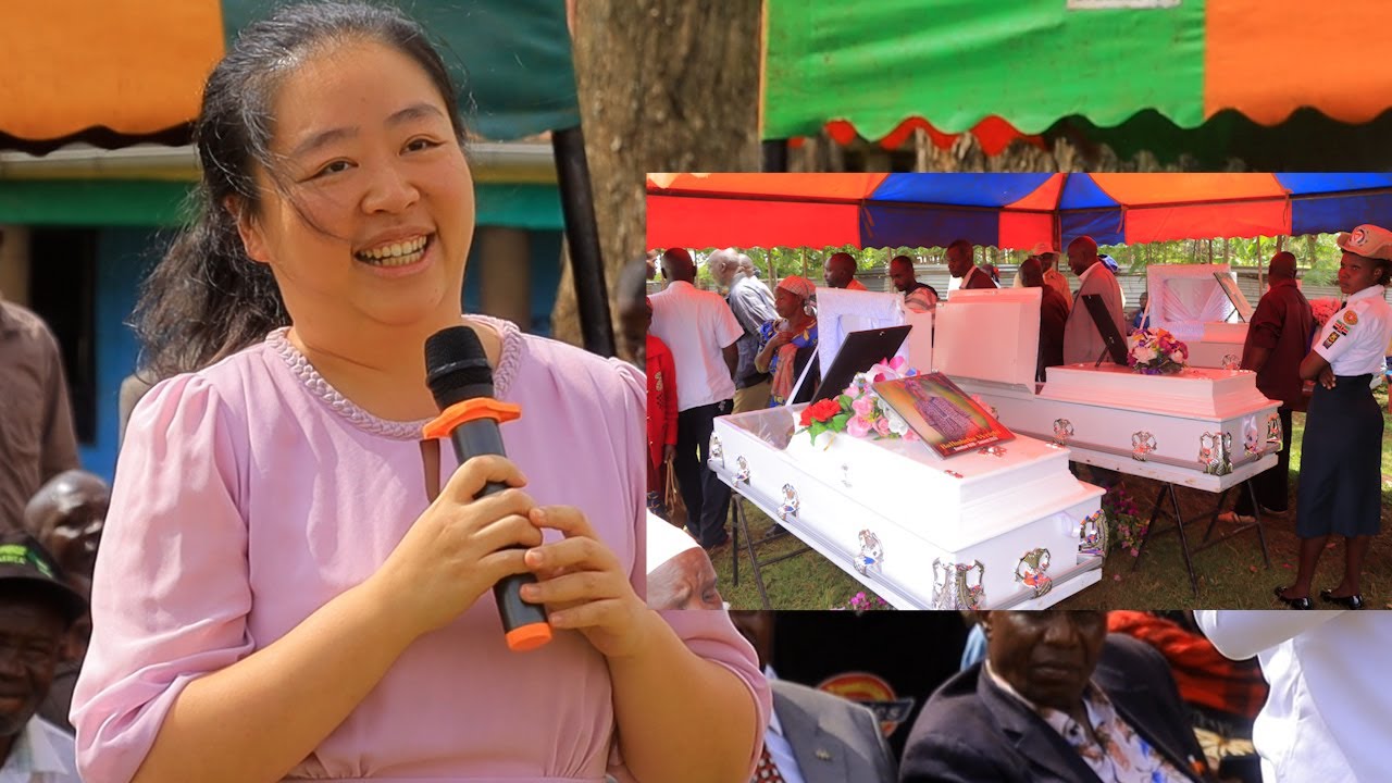 КВАМБОКА СИМБА ПРИСУТСТВИЛ НА ПОХОРОНЕ ТРЁХ ЧЛЕНОВ СЕМЬИ МАГЕНА НЬЯМБУНВА