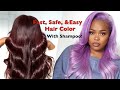 Coloring My Hair With Shampoo | Experiment With Me!
