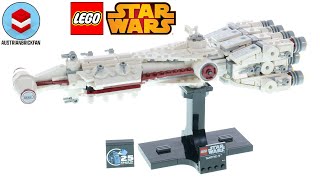 LEGO Star Wars 75376 Tantive IV Speed Build Review – LEGO Starship Collection