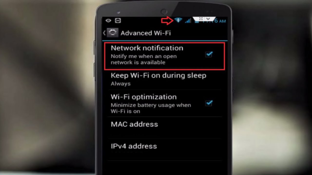 How To Stop Wifi Networks Available Notification