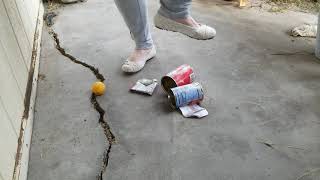 White Ballerina Flats Flatten Cans