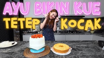 AYU TING TING BIKIN KUE UNTUK ACARANYA HESTI PURWADINATA!!!