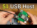 Cheap USB Host Microcontroller [CH559, ESP32, HID]