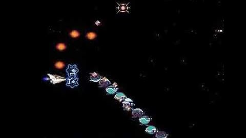 Gradius (Near-Arcade) (PC Engine Mini) - 165,500 pts.