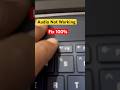 HP Victus Gaming 8DCD Series Laptop Audio Sound Not Working Problem#macnitesh#keyboardtricks#2026