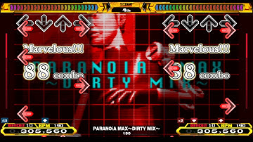 【DDR 2nd】 PARANOiA MAX ~DIRTY MIX~ [SINGLE DIFFICULT] 譜面確認＋クラップ