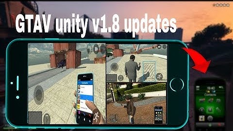 GTAV Unity V1.8 Updates full Information by Techno Gamerx
