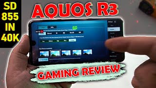 Aquos R3  Pubg Mobile Gaming Test With Fps,Graphic Setting | Pubg Gameplay | SD 855, Good Display