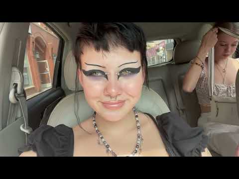GOTH THRIFTING VLOG AND HAUL!