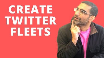 How To Create Twitter Fleets | New Twitter Stories Feature