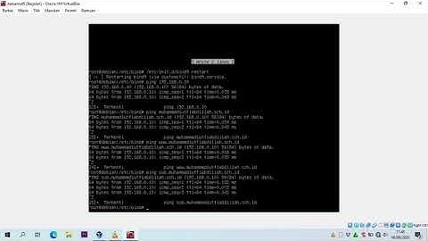 Instalasi dan Konfigurasi Samba Server (IP Address, DNS, dan DHCP)