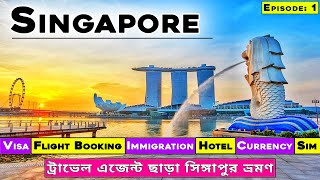 Kolkata To Singapore | Singapore Budget Tour | How To Travel Singapore | Singapore Tour Guide 2023