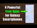 Download 4 POWERFUL Apps For Your Samsung Galaxy Smartphone (Note 20, S20, S10, A71, etc)