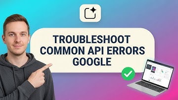 How to TROUBLESHOOT COMMON GOOGLE AI STUDIO API ERRORS (Step by Step) 2025