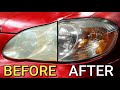 How to restore your headlights  best results