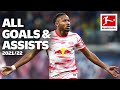 Christopher Nkunku - All Goals And Assists 2021-22 so far