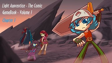 Light Apprentice - Comic GameBook Volume 1 (Chapter One) Full Pacifist Playthrough