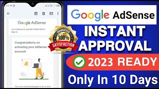 How To Get Google Adsense Approval Fast || AdSense Live Approval 2023 || Subdomain Adsense Approval