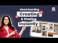 How to create and share a mood board with clients directly from your project  6