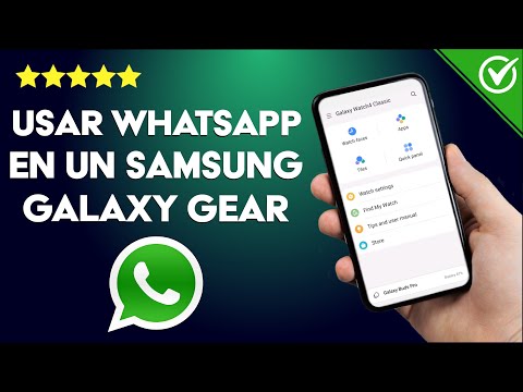 ¿Cómo Descargar y Usar WhatsApp en un Smartwatch Samsung Galaxy Gear? ¡Muy Fácil!