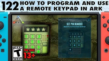 122: How to Program and Use a Remote Keypad in Ark