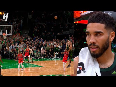 Jayson Tatum Reacts to his GAME WINNER vs Raptors, Full Postgame Interview