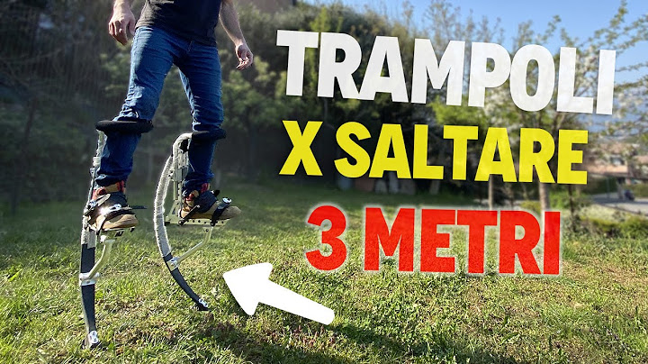 TRAMPOLI PER SALTARE E CORRERE [se sei capace] *PERICOLOSI*