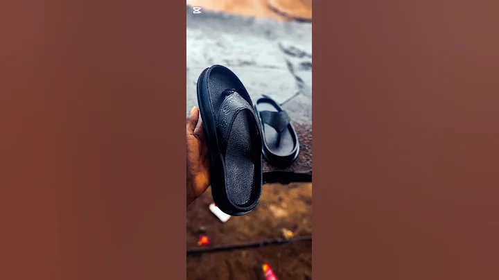 Handmade Leather Sandals | Stylish & Durable Flip-Flops Design"