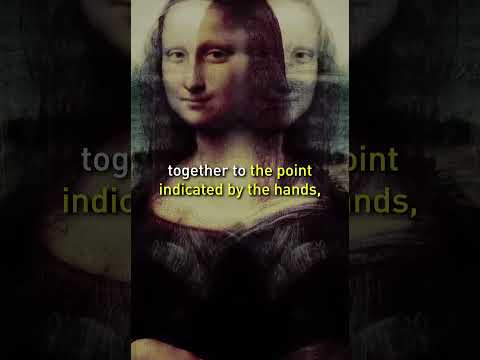 A Strange Alien Creature Appears When We Mirror Mona Lisa... #shorts