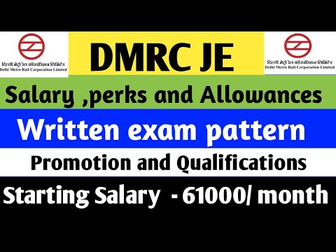 DMRC JE | Salary,perks and Allowances | All detail related to DMRC JE | |mportant