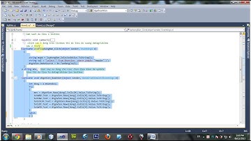 hien du lieu tu listbox xuong datagridview trong c#