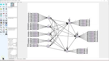 Latent serial mediation AMOS estimand