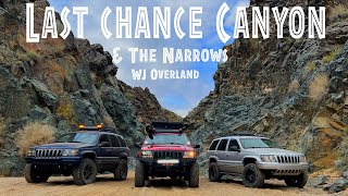 Mojave Desert | Last Chance Canyon | The Narrows| WJ Overland 4x4