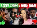 Rappers I LOVE vs Rappers I DISLIKE! (2020 Edition)