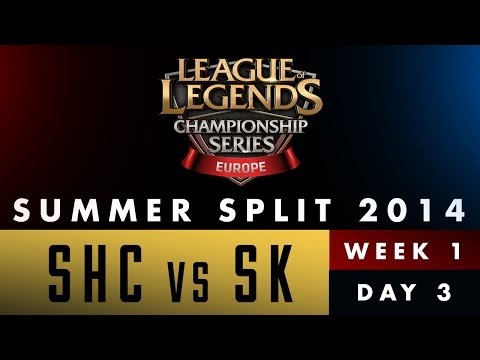 LCS EU Summer Split 2014 - Week 1 Day 3 - SHC vs SK