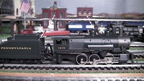MTH RailKing PRR B6 Six-Coupled (0-6-0) O-Gauge Steam Locomotive in True HD 1080p