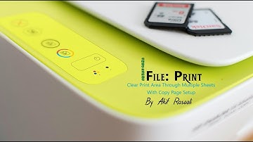 Clear Print Area Through Multiple Sheets With Copy Page Setup