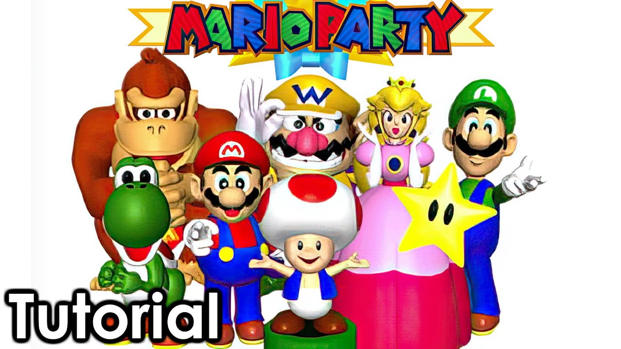 Mario Party: Tutorial (N64 Emulation)