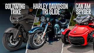 The truth about Goldwing, Harley, and Can Am