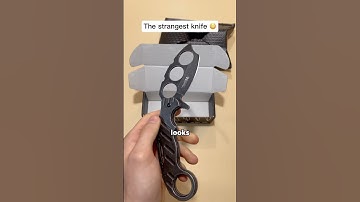 He got the CRAZIEST knife… #unboxing #mysteryknives #knivesmysterybox