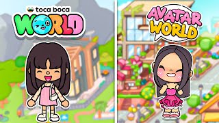 TOCA BOCA CONTRE AVATAR WORLD ! MISS QUEEN 👑