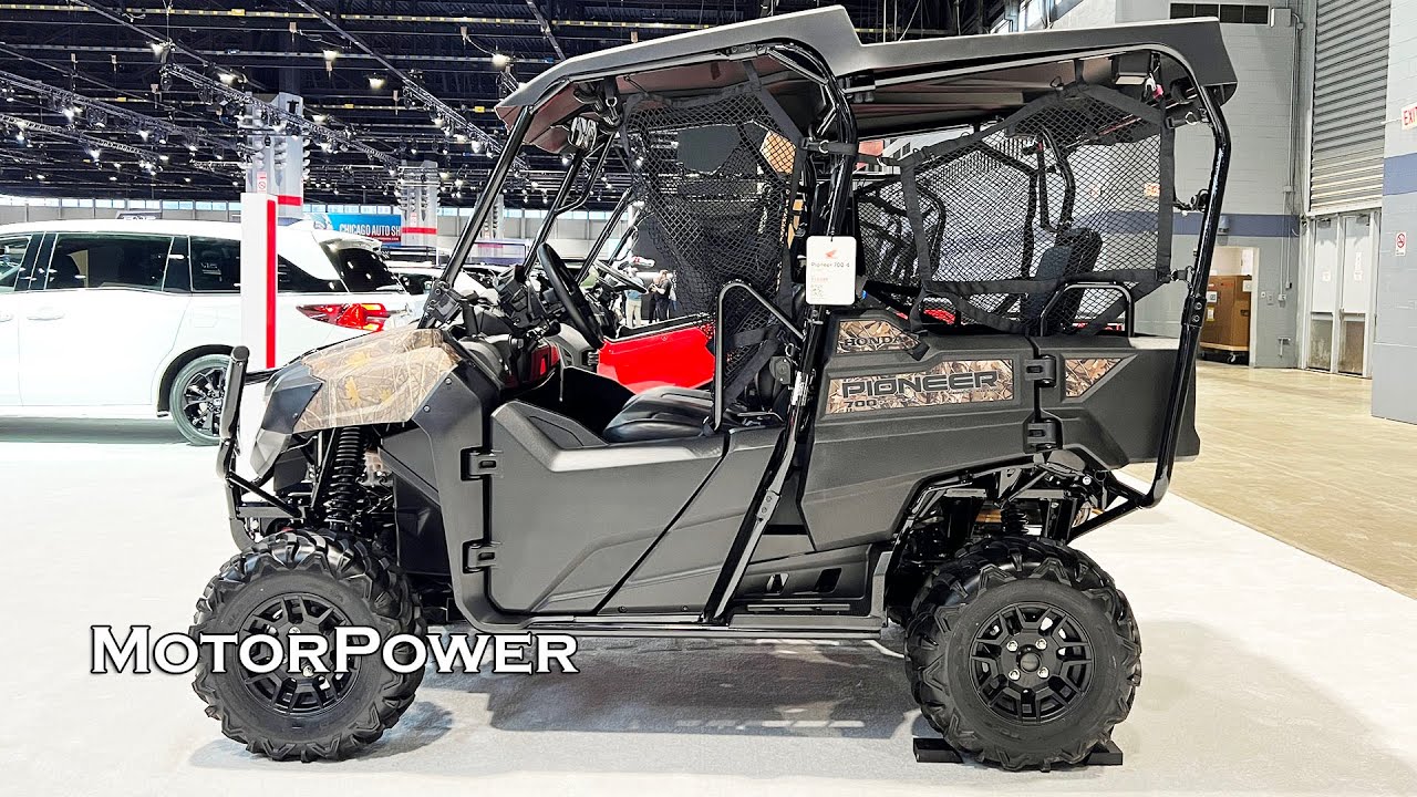 Honda Pioneer 7004 Forest SidebySide 2023 UTV YouTube