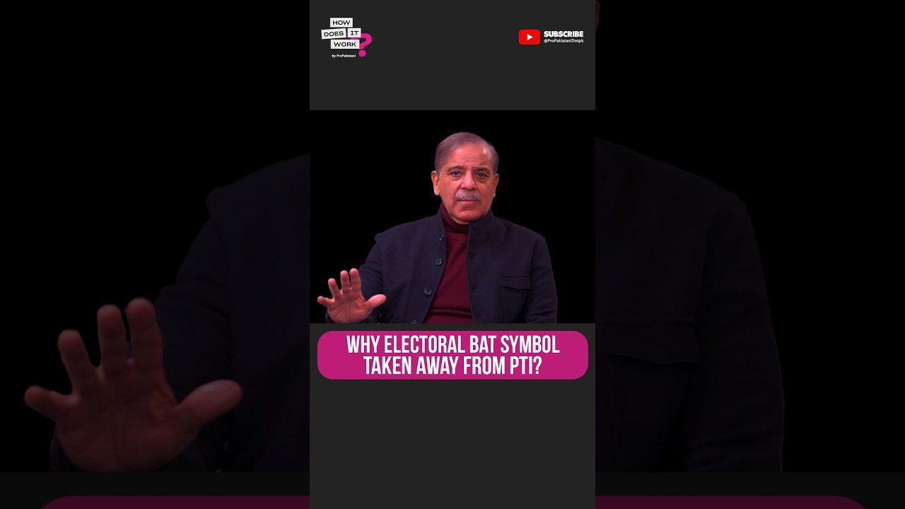 Why Was the Electoral Bat Symbol Taken Away from PTI? 