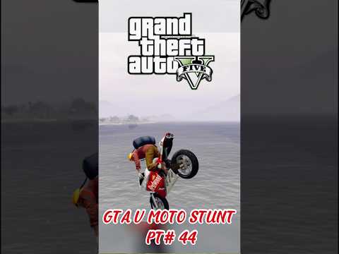 GTA V Moto stunt pt # 44 #gta5 #gta6 #gtagameplay #gaming #game #bikestunt #gtaonline