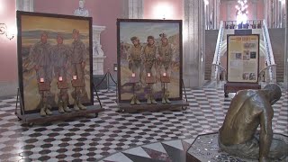 Remembering Lima Company: Eyes of Freedom memorial returns to Ohio Statehouse